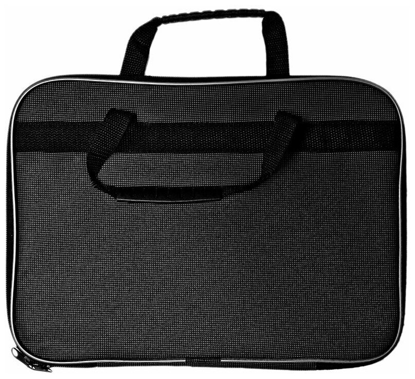 фото Папка-портфель Attache тканевая A4 черная (365x270x40 мм, 1 отделение)