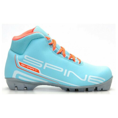 Лыжные ботинки SPINE NNN Smart Lady (357/40) (бирюзовый) (34) детские лыжные ботинки spine smart lady 357 40 2020 2021 р 38 бирюзовый