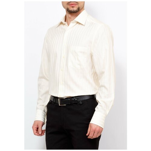 фото Рубашка berthier, размер 174-184/40, бежевый