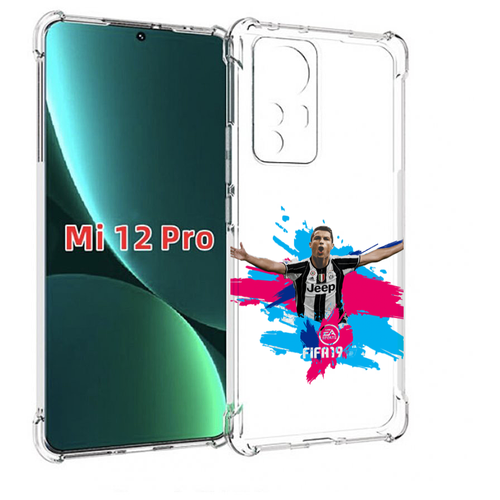 Чехол MyPads Fifa-2019-2020-2021-2022 мужской для Xiaomi 12S Pro задняя-панель-накладка-бампер