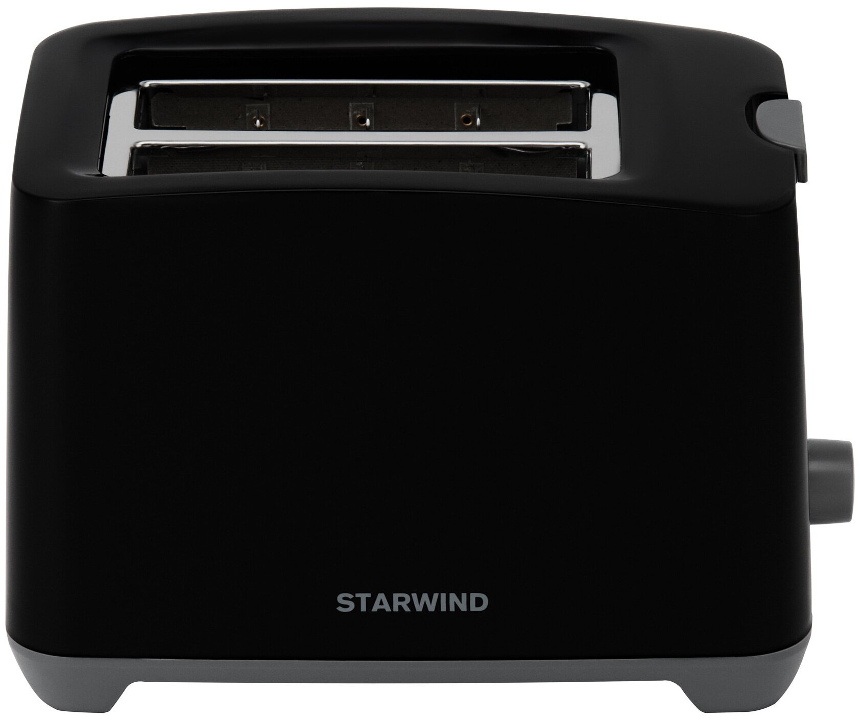 Тостер Starwind ST2105 черный/черный - фото №1