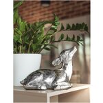 Статуэтка интерьерная, RICH LINE Home Decor, 770837-N/Серебристый - изображение