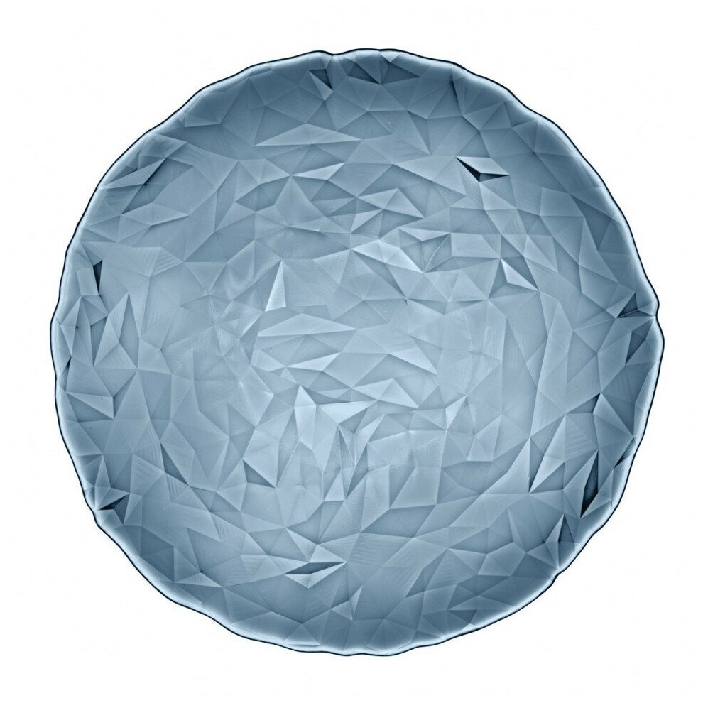фото Блюдо стеклянное 33 см Diamond Blue Bormioli Rocco