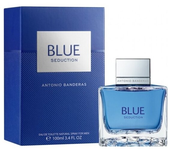 Мужская туалетная вода Antonio Banderas Blue Seduction Man, 100 мл