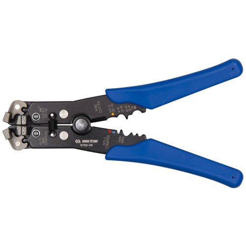 Стриппер для зачистки резки проводов и обжима изолированных клемм KING TONY 6762-08 1880₽