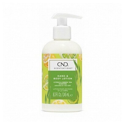 CND Scensations Citrus & Green Tea Lotion Лосьон для рук и тела "Лимон и зеленый чай", 245 мл