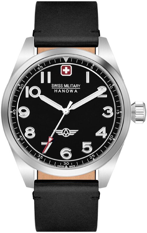 Наручные часы Swiss Military Hanowa Air 62993, серебряный, черный