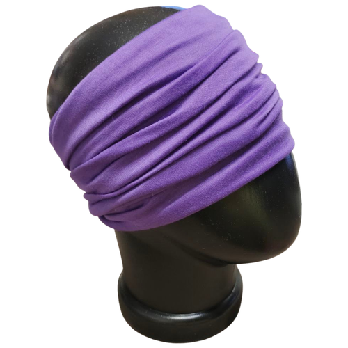 фото Бандана шлем onecircle микрофибра демисезонная, размер безразмерная, фиолетовый