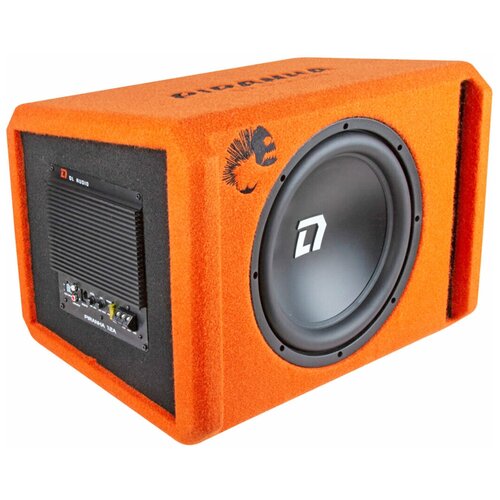Автомобильный сабвуфер в корпусе активный DL AUDIO PIRANHA 12A ORANGE 1815900₽