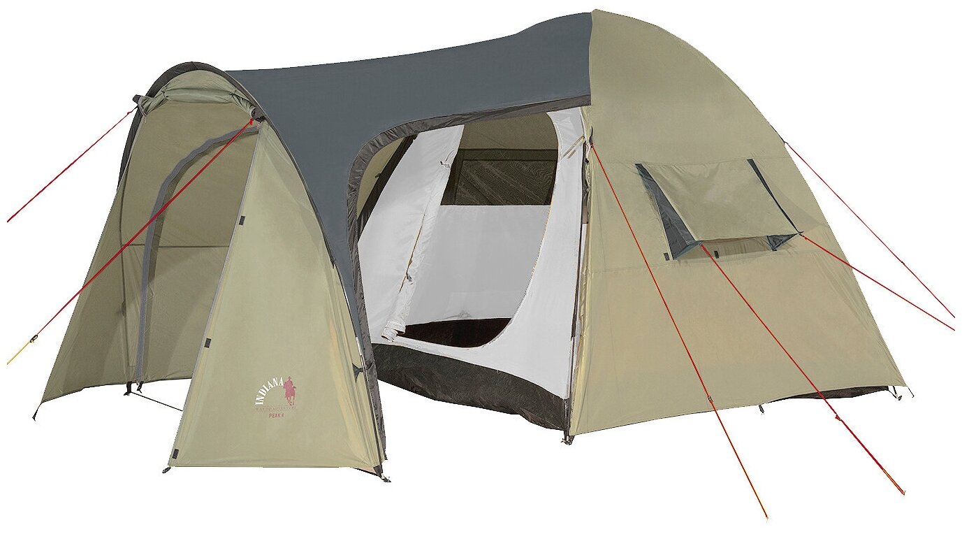 фото Палатка Indiana PEAK 4, Зеленый