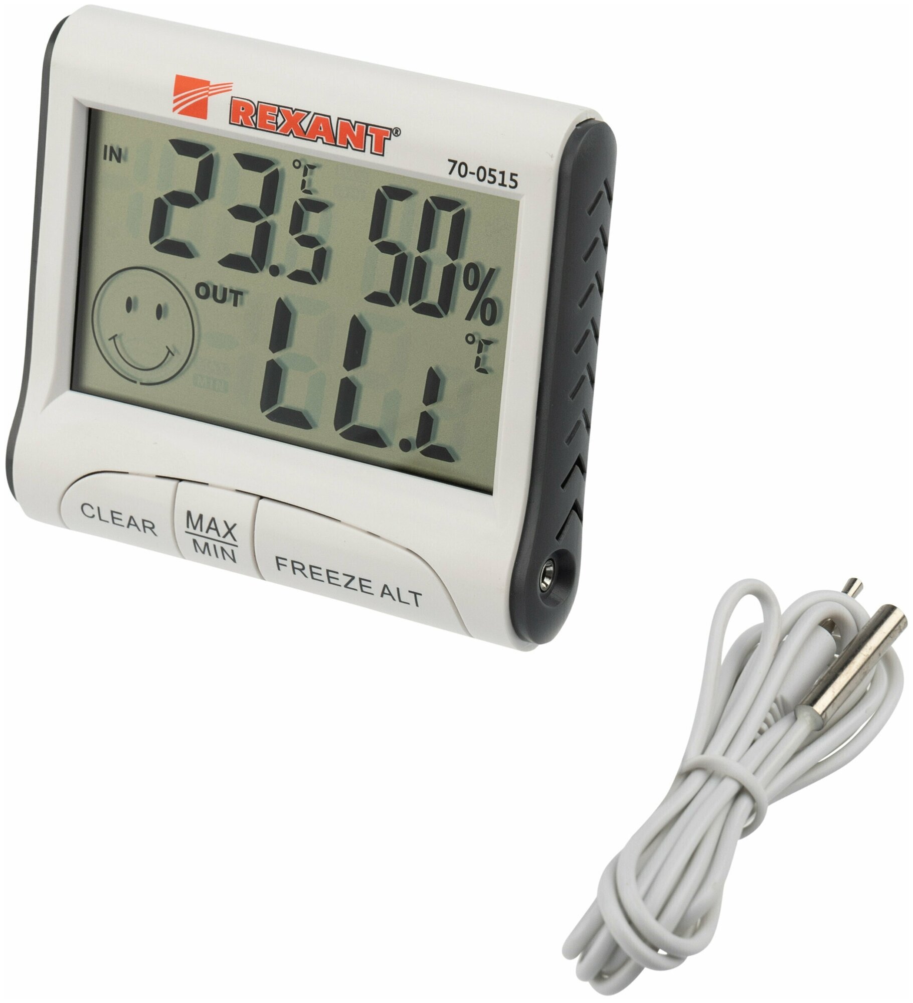 Rexant (70-0515) Термогигрометр комнатно-уличный .