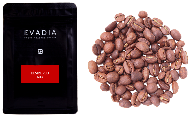 Кофе в зернах EvaDia, DESIRE RED