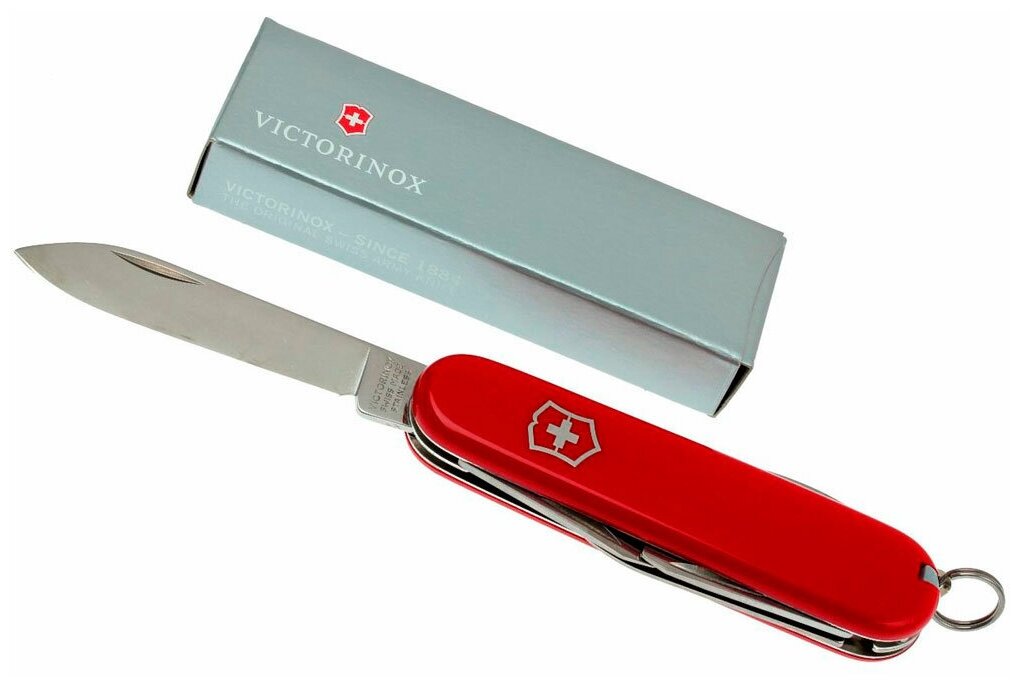 Нож перочинный Victorinox Sportsman (0.3803) 84мм 13функций красный карт.коробка - фото №5