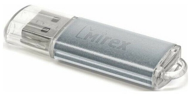 USB Flash накопитель 8Gb Mirex Unit Silver (13600-FMUUSI08)