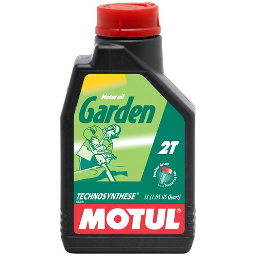 Масло для садовой техники Motul Garden 2T, 1 л масло для садовой техники motul garden 4t sae 30 0 6 л