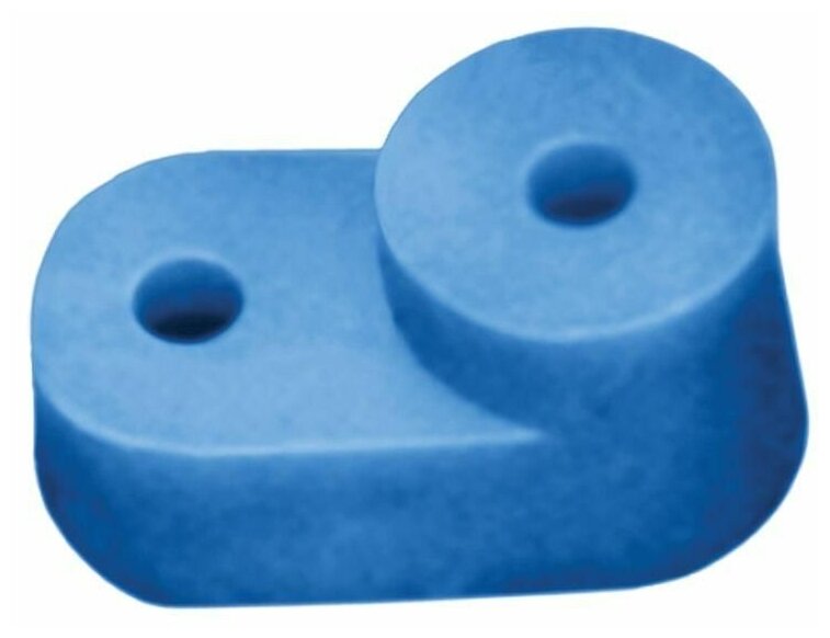 фото Изолятор угловой для нулевой шины син. IEK YIS32