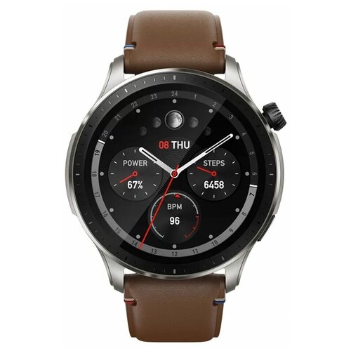 Умные часы Amazfit GTR 4 Brown Leather
