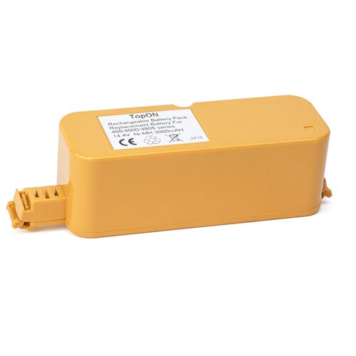 Аккумулятор TopON для IRobot Roomba 400 405 410 415 416 418 4000 4905 14.4V 3000mAh 4905 4978 17373 аккумуляторная батарея для роботов пылесосов irobot roomba 400 405 410 415 416 418 4000 4905 14 4v 2 0ah