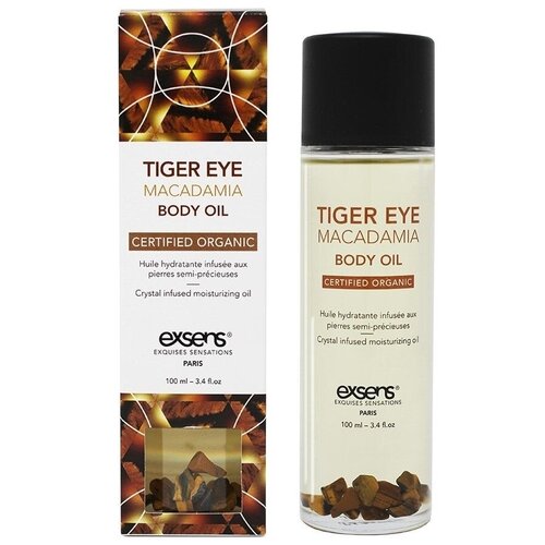 Органическое массажное масло TIGER EYE MACADAMIA - 100 мл.