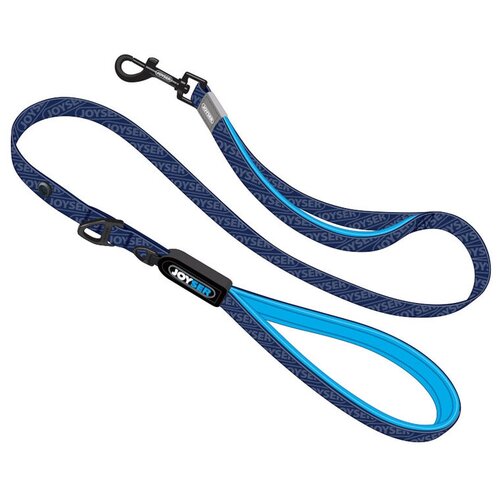 Поводок для собак JOYSER Walk Base Leash L синий с голубым