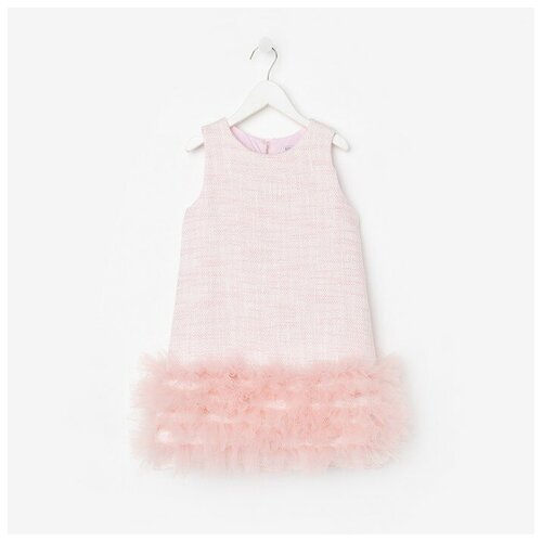 Платье для девочки MINAKU: PartyDress цвет розовый, рост 122 9244604