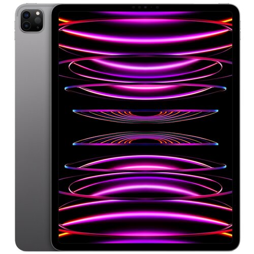 12.9 Планшет Apple iPad Pro 12.9 2022 M2, 256 ГБ, Wi-Fi + Cellular, iPadOS, космический серый 12 9 планшет apple ipad pro 12 9 2022 256 гб wi fi cellular ipados космический серый