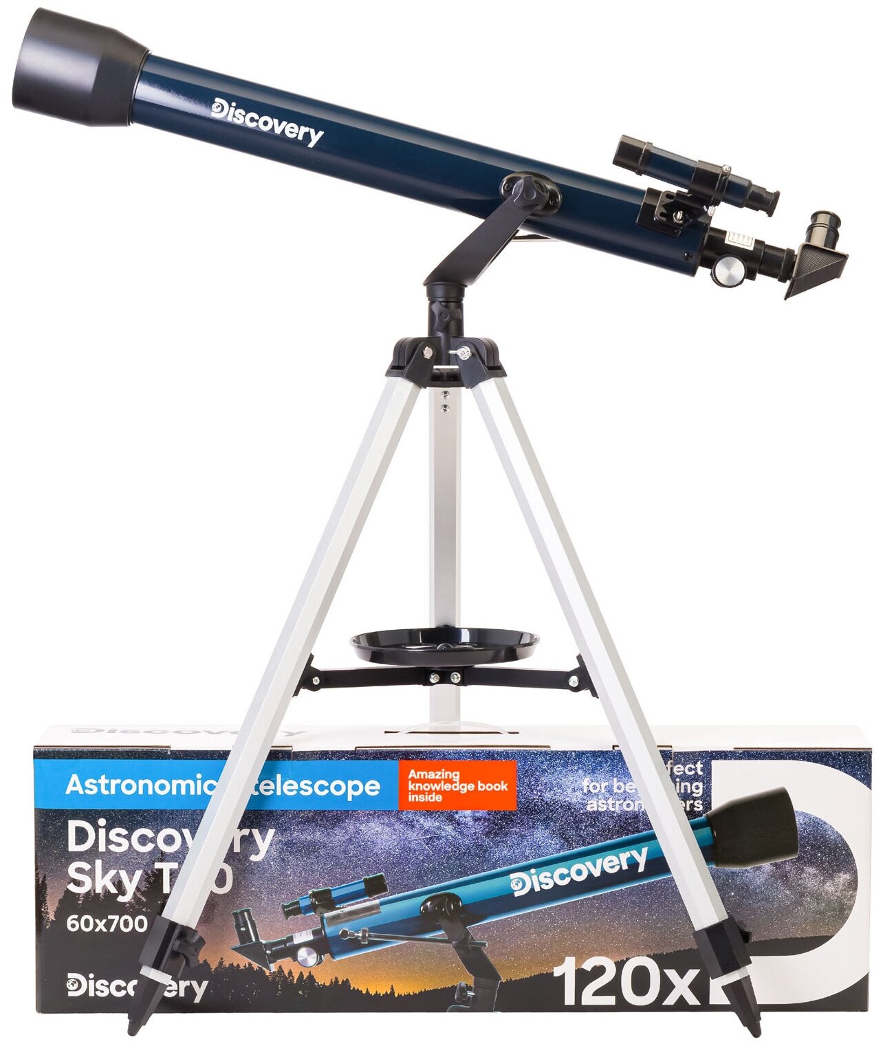 Телескоп Discovery Sky T60 с книгой - фото №9