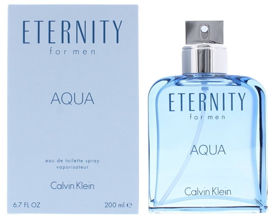 Calvin Klein, Eternity Aqua, 200 мл, туалетная вода мужская