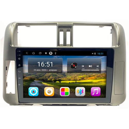 Штатная магнитола Zenith Toyota Prado 150 2010-2014, Android 10, 6/128GB