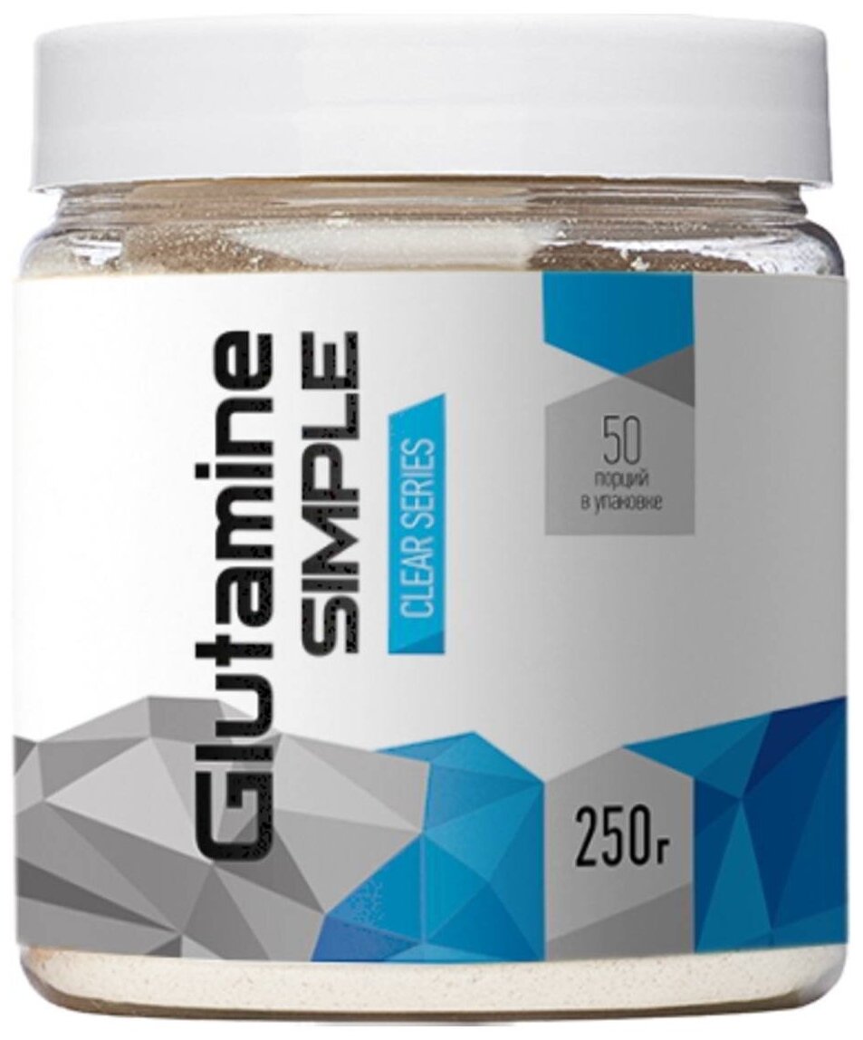 Глютамин Glutamine Powder R-Line 250г ООО Р-Лайн - фото №1