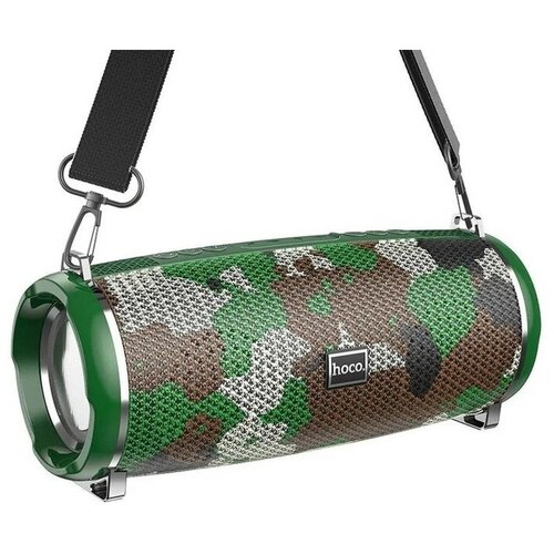 Портативная колонка HC2 10 Вт 2400 мАч BT50 microSD USB AUX FM-радио хаки 250900₽