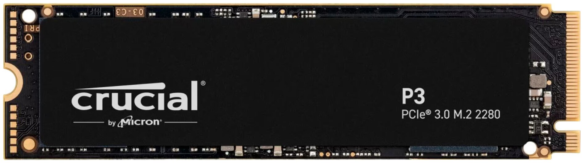 Внутренний SSD-накопитель 1000Gb Crucial P3 (CT1000P3SSD8) M.2 2280 PCIe NVMe 3.0 x4