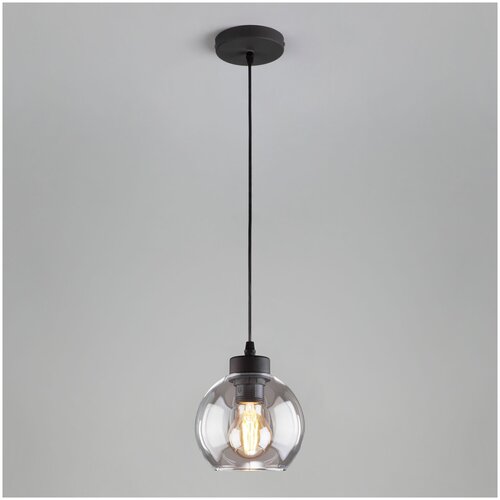 Светильник TK Lighting Cubus 4319, E27, 60 Вт, кол-во ламп: 1 шт., цвет: черный/прозрачный
