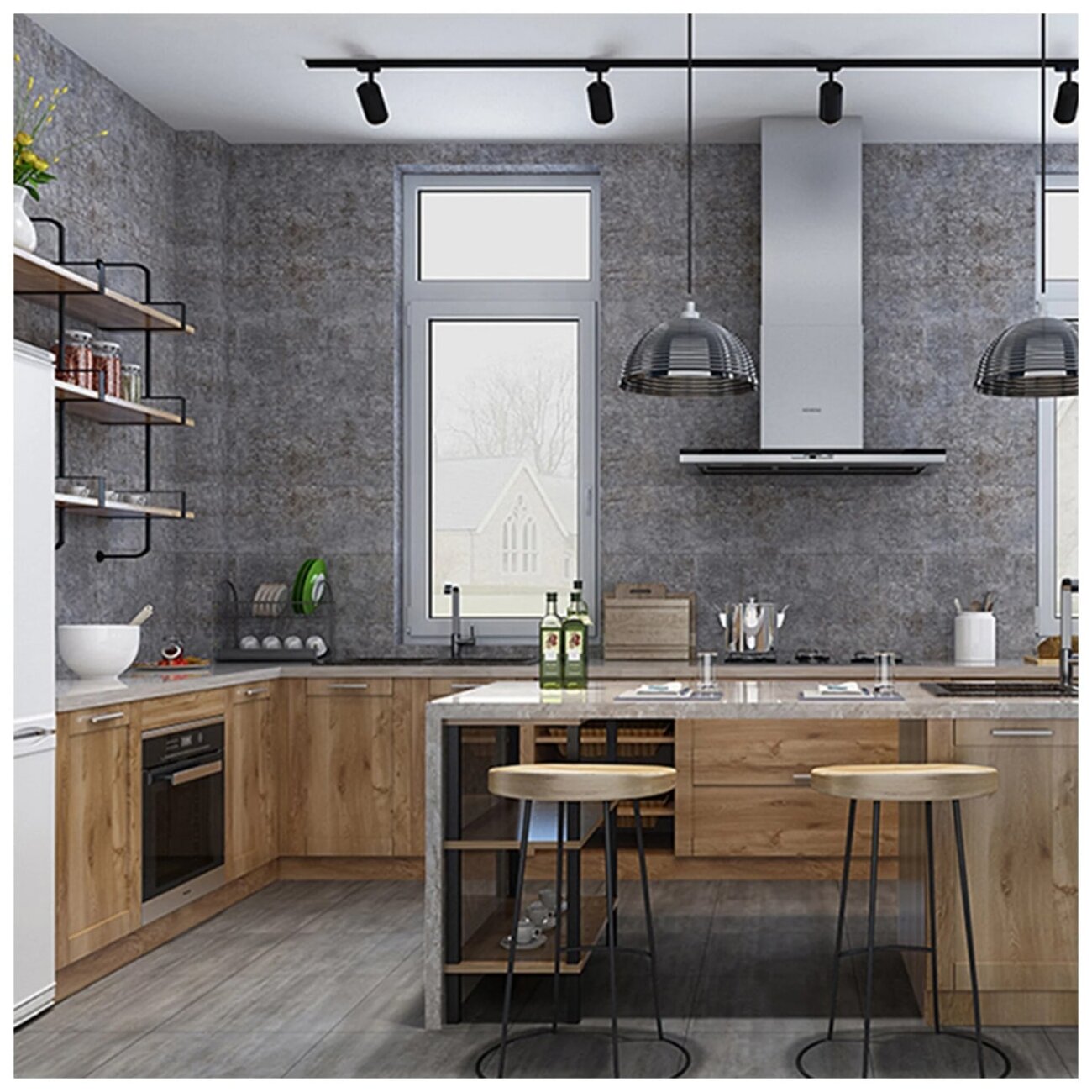 Самоклеющаяся ПВХ панели LAKO DECOR/Стеновые панели/ПВХ Ламинат/цвет ...