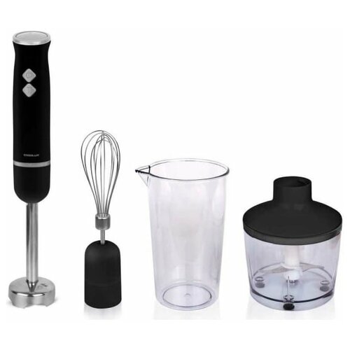 ERGOLUX ELX-BS03-C72 серебристо-черн набор измельчитель мерн стакан венчик блендер300Вт220-240В 275000₽