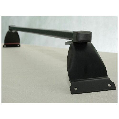 Багажник с опорами 2мм на Renault LOGAN, Sandero дуга п/у сталь / black