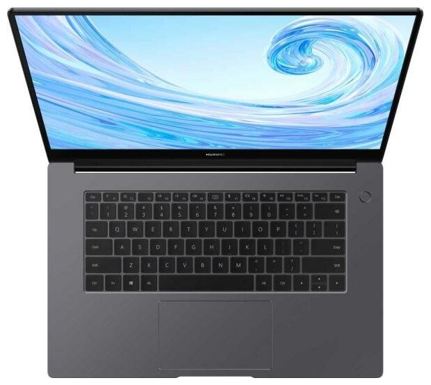 Ноутбук Huawei MateBook D 15 Core i7 1165G7 16Gb SSD512Gb Intel Iris Xe graphics 156 IPS FHD 1920x1080 Windows 11 grey WiFi BT Cam