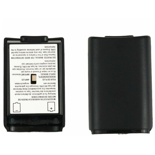 Задняя крышка батарейного отсека для геймпада джойстика Xbox 360 Black 290₽