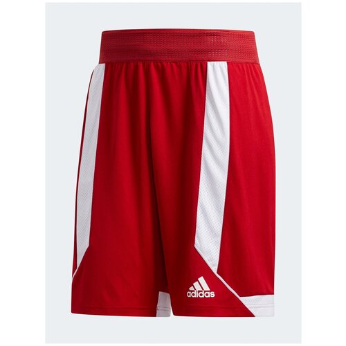 Шорты спортивные adidas, размер S, красный шорты adidas размер s красный белый