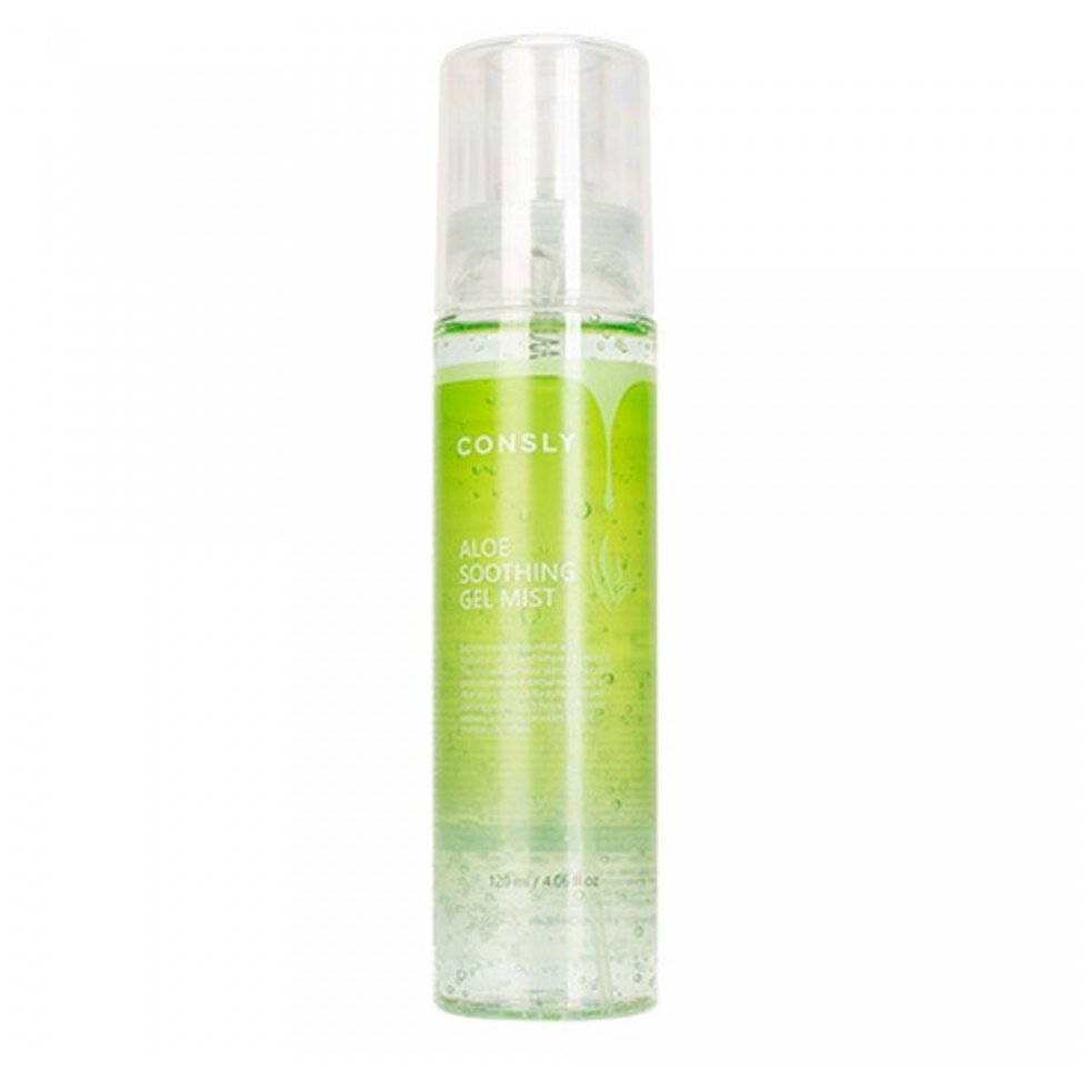 Гель-мист для лица успокаивающий с экстрактом алоэ вера Consly Aloe Vera Soothing Gel Mist 120 мл