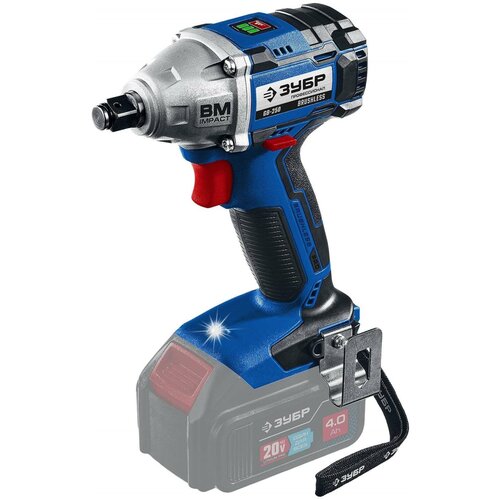 ЗУБР 20В бесщеточный гайковерт без АКБ в коробке Профессионал GB-250 633000₽