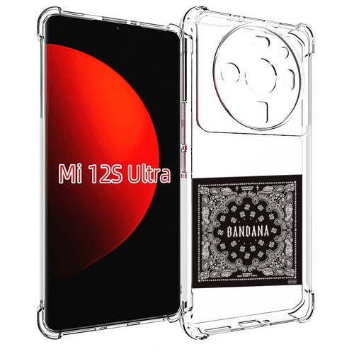 Чехол MyPads Bandana I Big Baby Tape для Xiaomi 12S Ultra задняя-панель-накладка-бампер чехол mypads bandana i big baby tape для xiaomi redmi a1 plus задняя панель накладка бампер