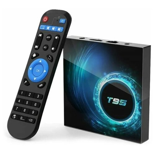 Смарт тв приставка для телевизора T95 на андроид android 100 с WI-FI Bluetooth 216 ГБ 239900₽