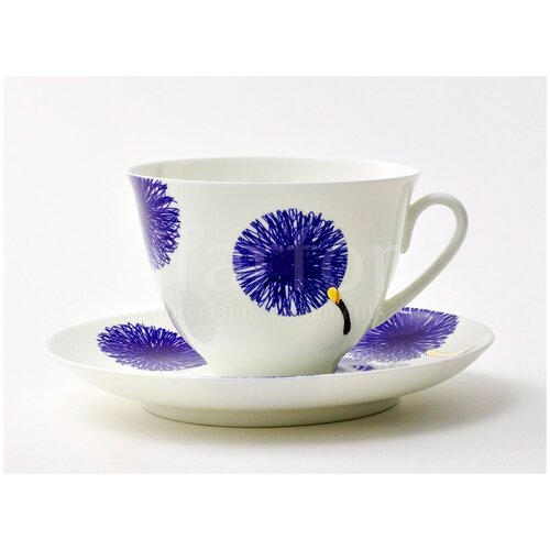 Чашка с блюдцем чайная Настроение. Fresh Весенняя