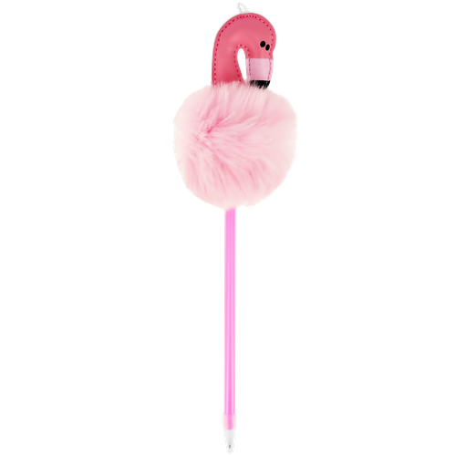 Ручка FUN POM POM Flamingo