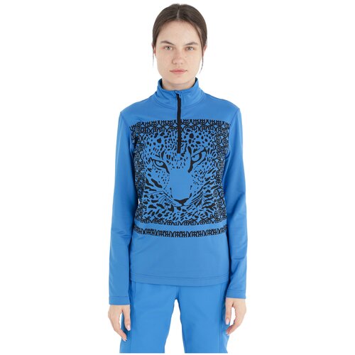 Джемпер горнолыжный Poivre Blanc W22-1940-WO/L Leopard King Blue (US:XL)