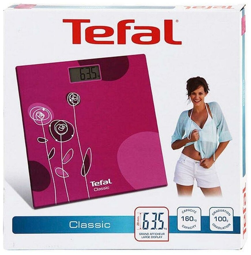 Весы Tefal PP1147 Classic Drawing Bloom Rose - фотография № 2