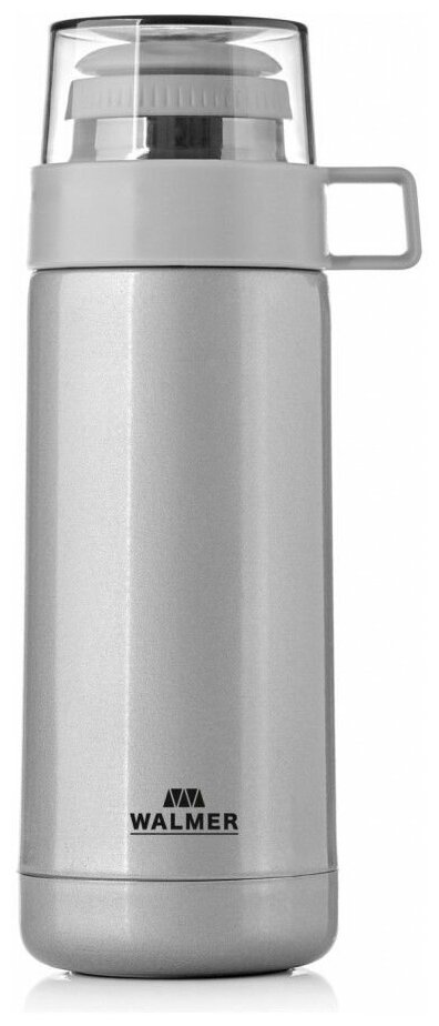 Термос Walmer Power 350 мл, цвет серый металлик