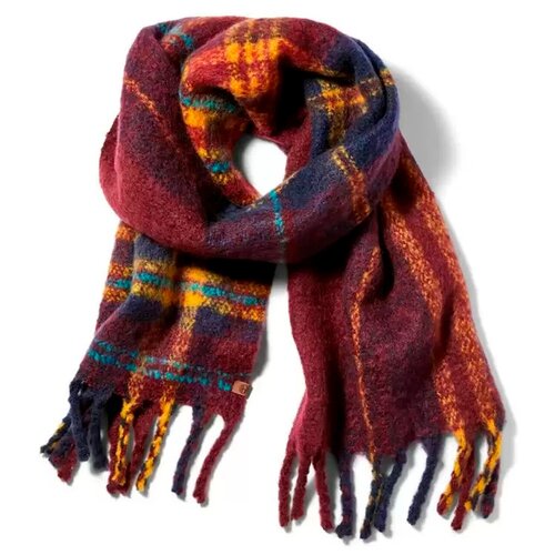 Шарф Timberland Chunky Plaid Blanket Scarf With Fringe / One-size