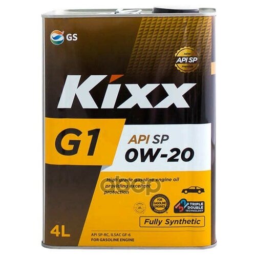 Kixx Масло Моторное Kixx G1 0w-20 Sp Синтетическое 4 Л